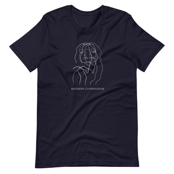 Who Are You Now Navy T-Shirt